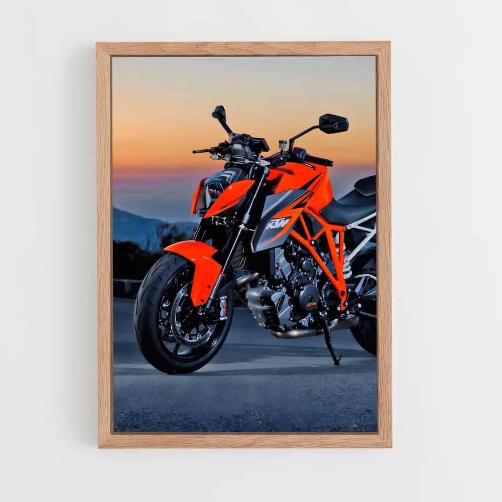 Poster Rugissement de la Route – affiche KTM Moto (vue 4)